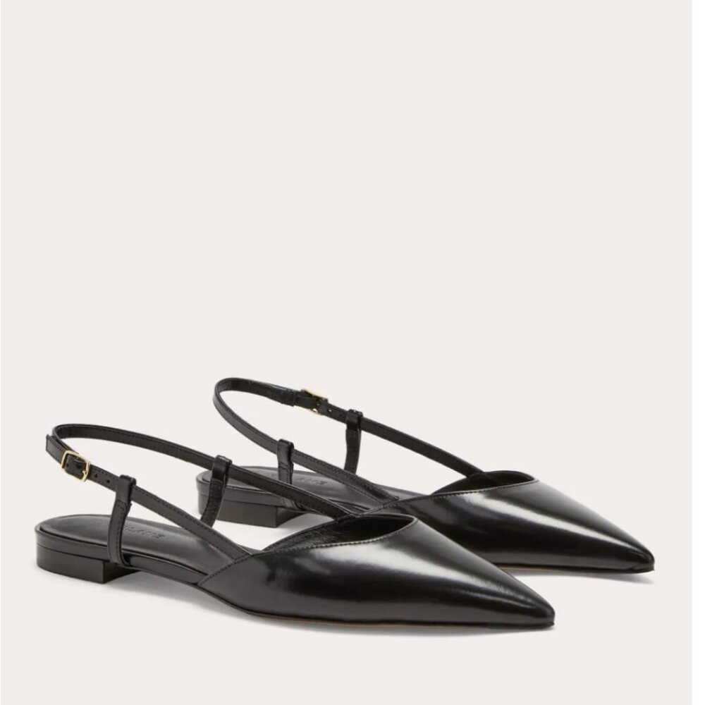 Everlane the studio sling back flat